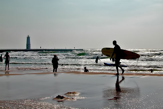 beach surfer