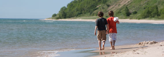 beach walk