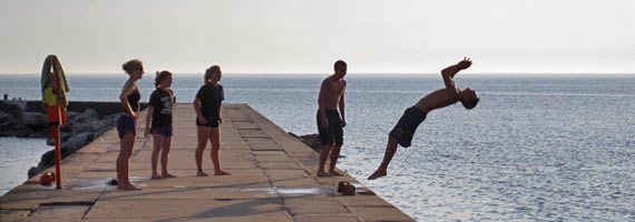 pier jump