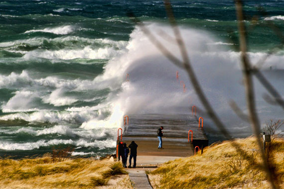 stormy seas